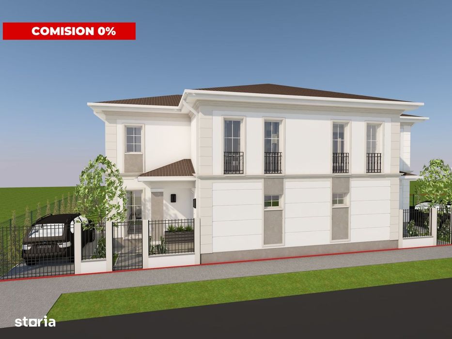 COMISION 0% Duplex modern, 4 camere, 110 mp utili, 200 mp teren - Giro