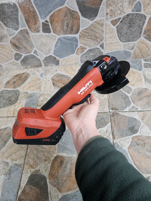Flex Hilti AG 125-A22 cu acumulator