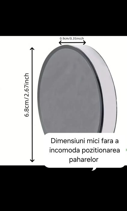 Lumini auto ambientale pentru suportul de pahare