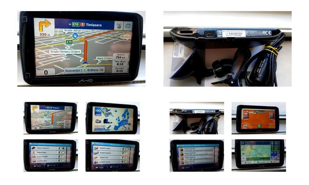 TomTom Start 25,42 si Becker Be B00,Mio Spirit 687 -Full Europa