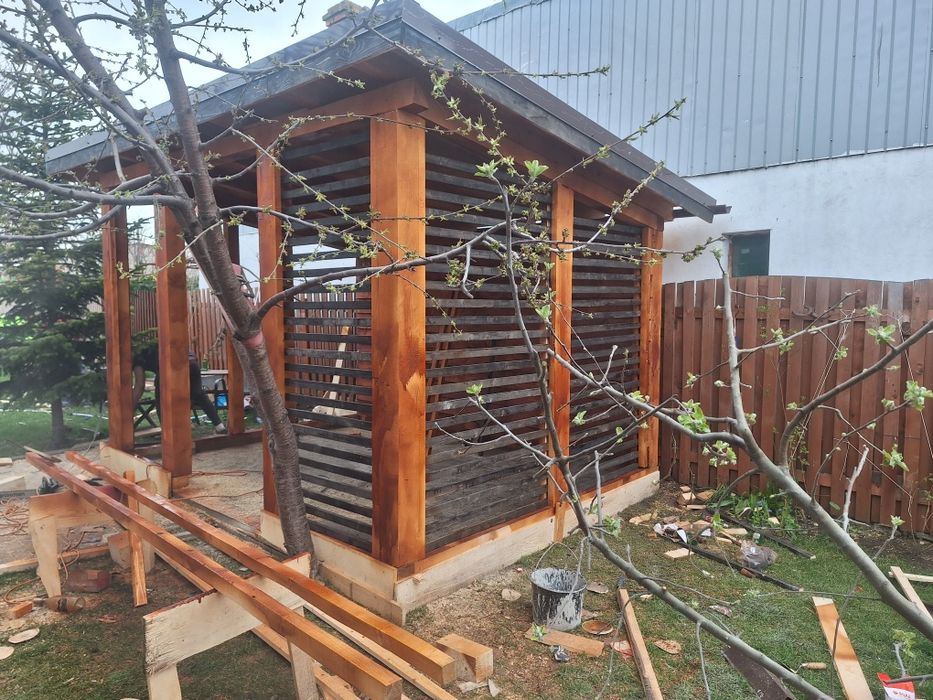 Foișor și terase mobilier și gradina