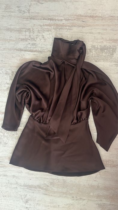 Кафеви рокли Zara