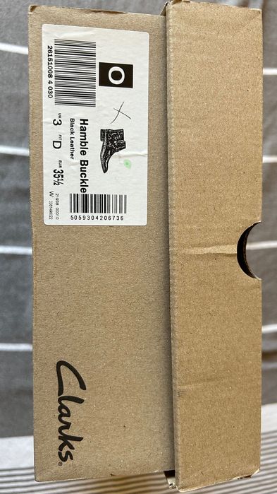 Кожени боти Clarks 35