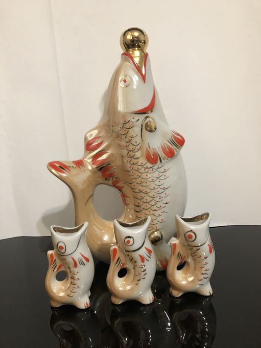 Фарфоровый набор «Золотая рыбка»