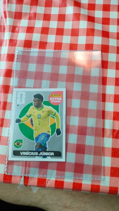 Vinicius Extra Sticker Silver