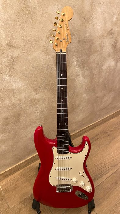 Squier by Fender 62 Reissue Stratocaster Red SQII-STR Japan