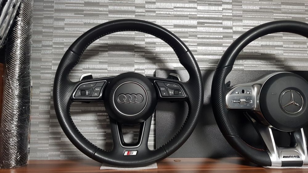 Audi Sport RS Ауди Пера Лопатки скорости за волан тип Rs A3 A4 A5 Q8