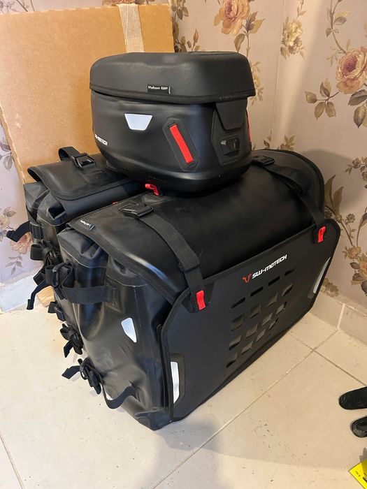 SW-Motech SysBag WP Large with adapter plate - 2 броя