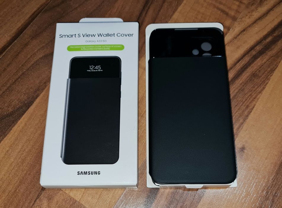 Husa smart activa originala Samsung S View Wallet Cover A33 5G A336