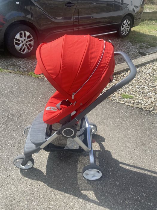 Stokke carucior copil - rosu