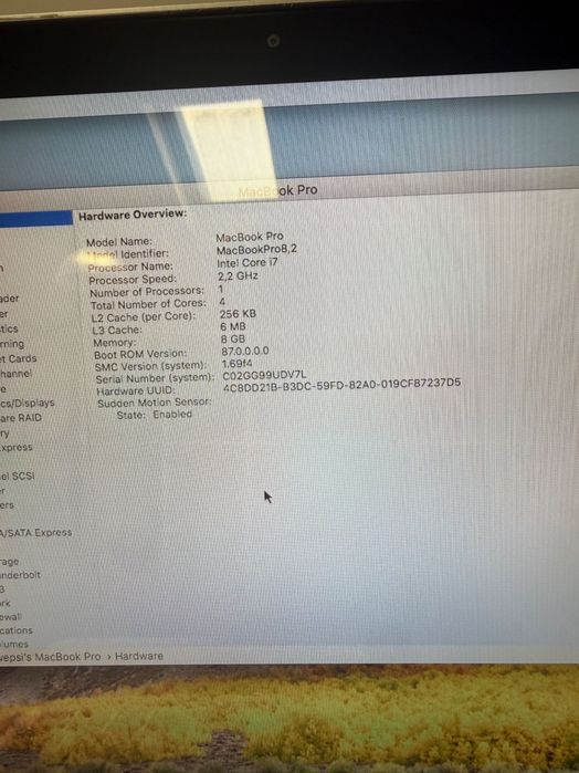 Apple MacBook Pro 15” 2011