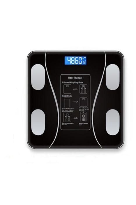 Cantar Corporal Inteligent,Electronic,Aplicatie Telefon,0.3-180 kg,Nou