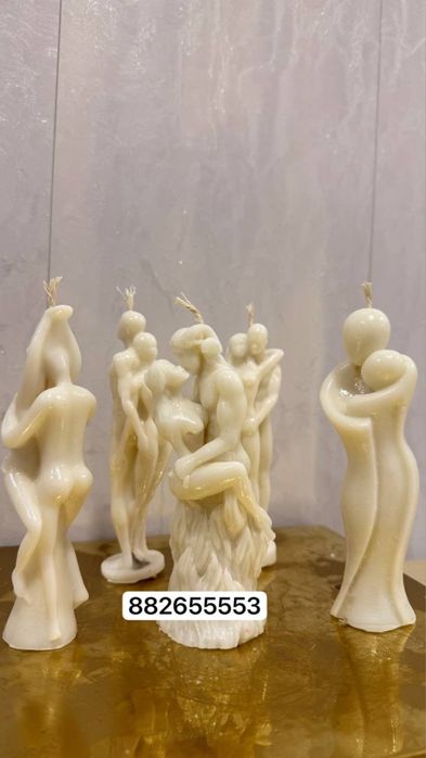 Свечи влюбленые фигурные