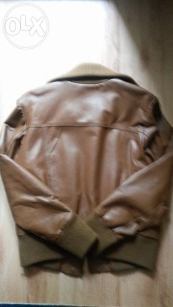 Яке от естествена кожа