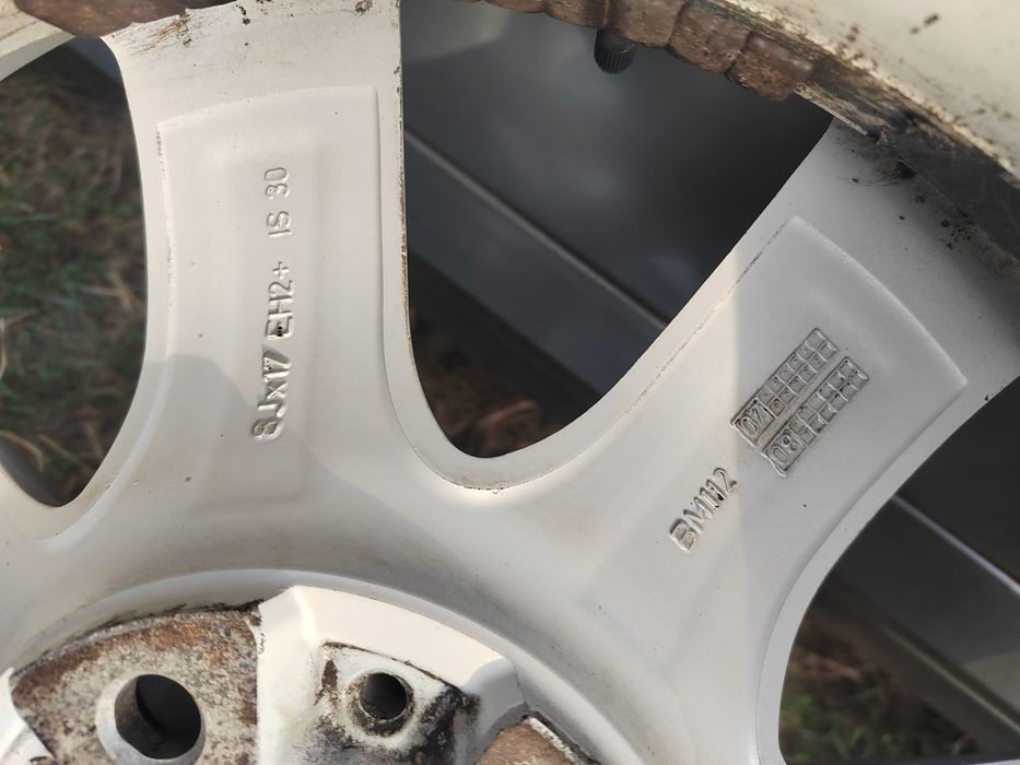 Оругинални Джанти 5х120 с гуми за БМВ  245/55/17