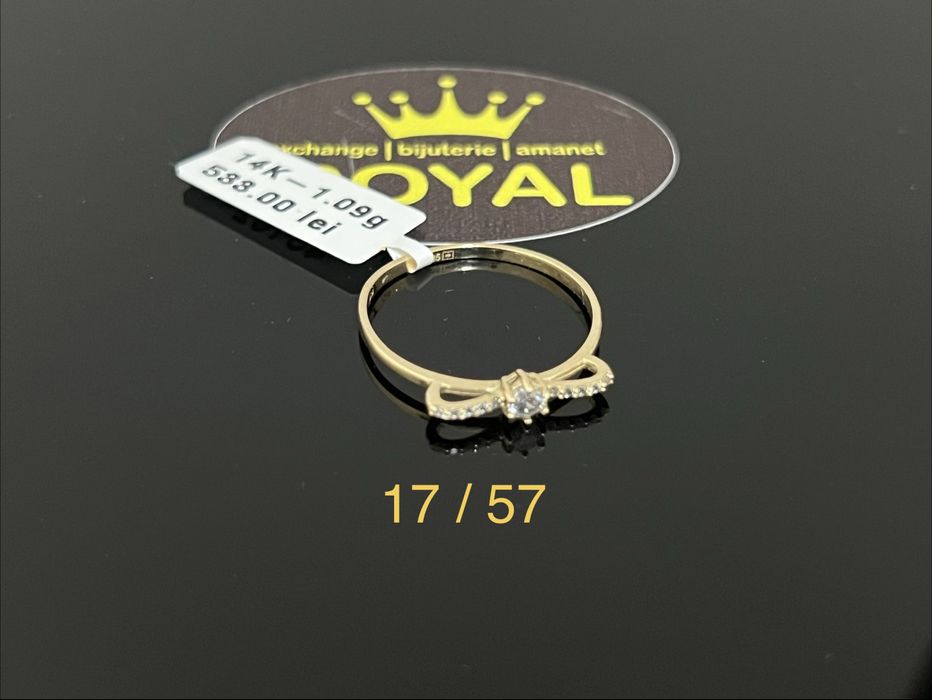 Bijuteria Royal CB : Inel dama aur 14K  1,09 grame
