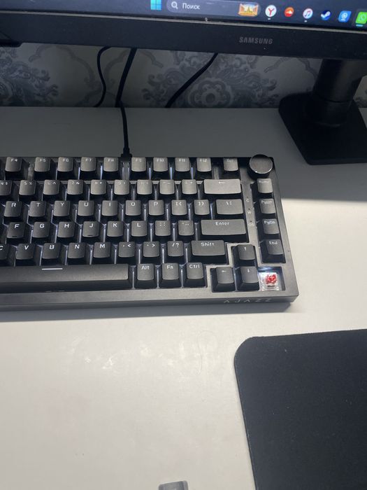 клавиатура Ajazz 820 красные свитчи