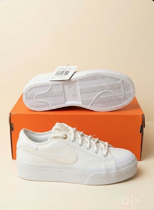 Женские кеды Nike Court Legacy Lift (новые, оригинал, платформа, р. 39