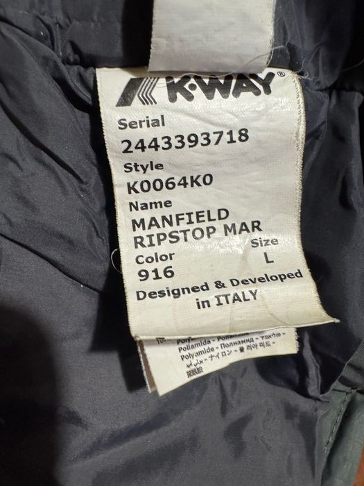 K-WAY MANFIELD Ripstop Marmotta.