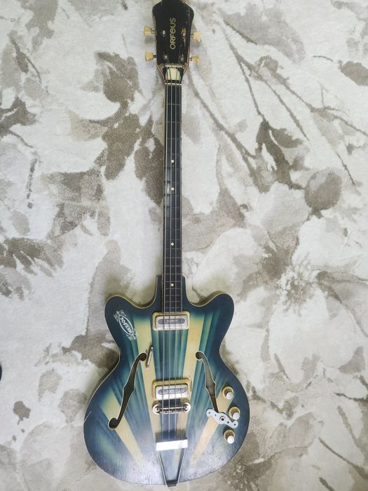 Chitara bass vintage Orfeus Hebros bass