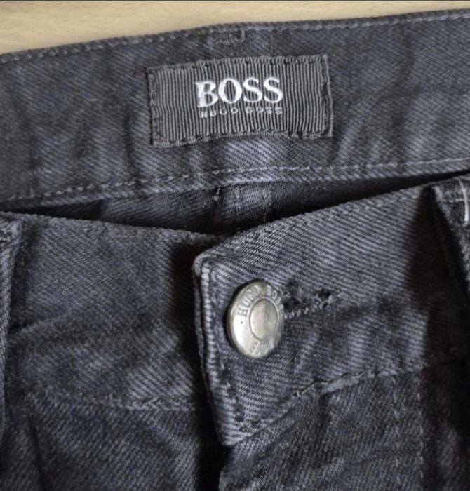 Blugi Hugo Boss, Bărbați, Model Montana, W32 L34, Made in Italy