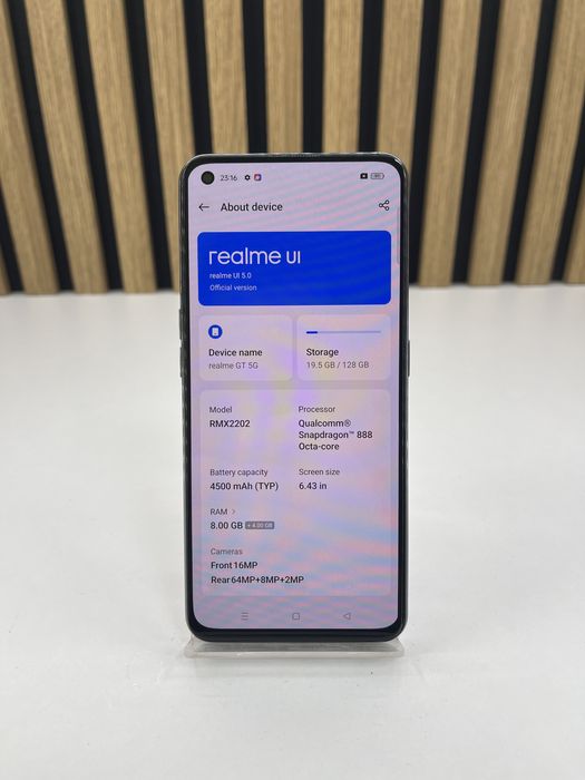 Realme GT5 G5 128Gb / 8GB Ram FACTURA /GARANTIE # 55572