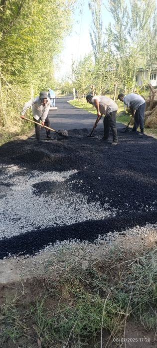Асфальт хизмати. / asfalt ishlari
