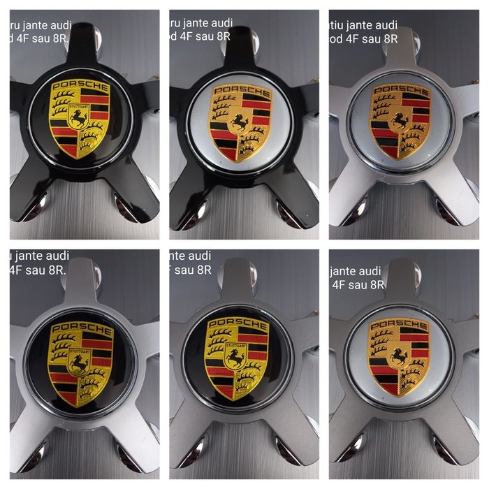 Porsche - set 4 capace pentru jante aliaj