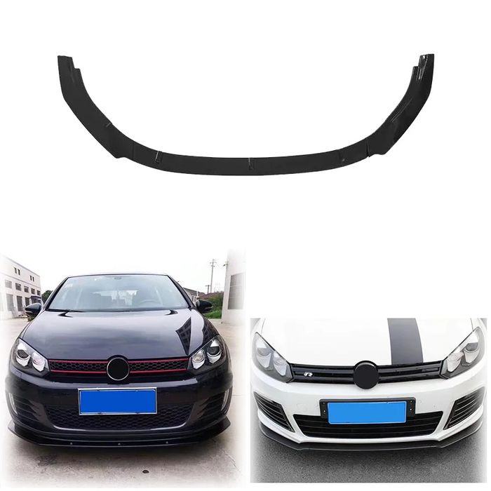Преден лип спойлер за голф 6 Р20 / vw golf 6 R20 lip spoiler
