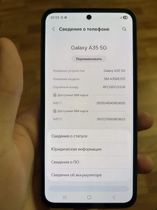 Samsung galaxy A35 5 G 128гб