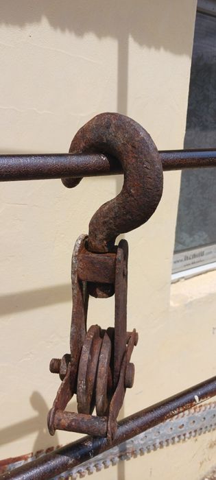 Sufa cablu ridicat 4 brațe, scripete macara, pompa injectie