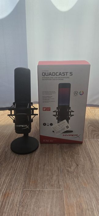 Микрофон HyperX Quadcast S