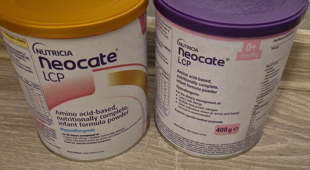 Vând lapte Neocate LCP 0+ UK