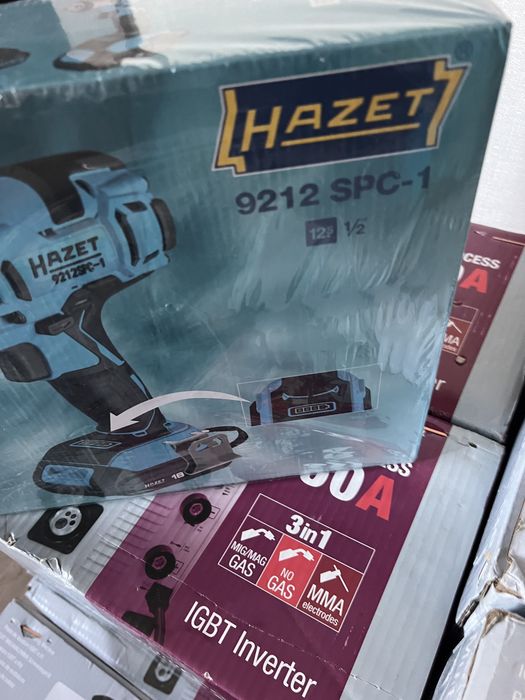 Filetanta cu impact Hazet 9212 SPC-1 cu ac si inc. incluse