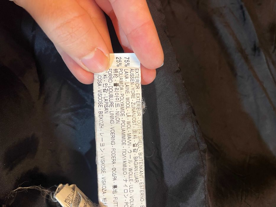 Palton Zara Woman din lână – 75% lână