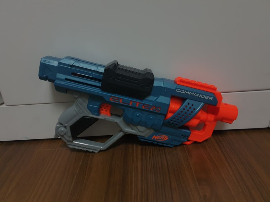 пистолет nerf elite 2.0, пистолет игрушечный