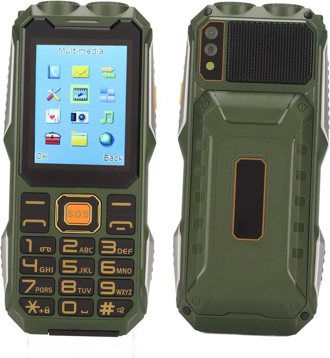 Колекционерски за Възрастни Zunate Големи Бутони SOS Бутон 3000mAh Бат