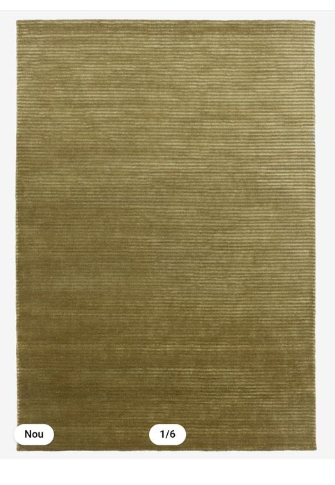 Covor lana verde olive