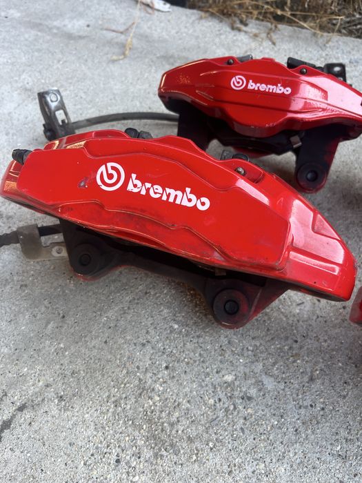 Комплект спирачни апарати за Киа Стингър, предни 4, задни 2 бутални.