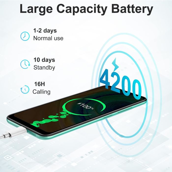 Doogee x98, 4200mAh, 16GB/Rom+8Gb, 4G,Android12, Sigilat!