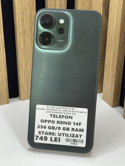 Oppo Reno 14F 256Gb 8Gb ram Garantie / Factura #59082