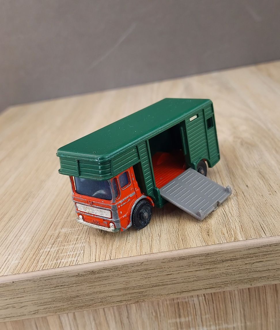 Macheta Camion Rulota Pt Cai Vintage Matchbox Jucarie Colectie