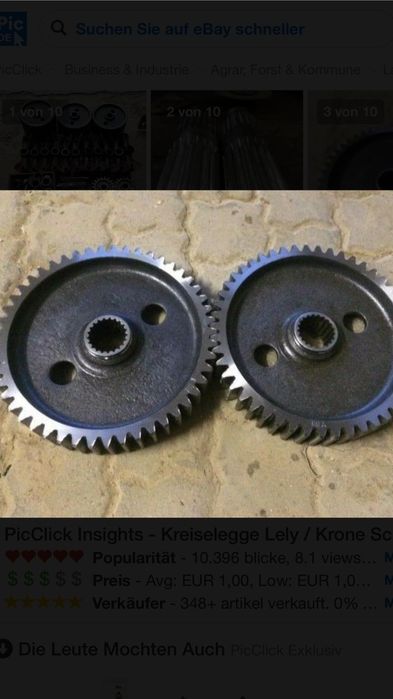 Piese  freza grapă rotativa lely maschio