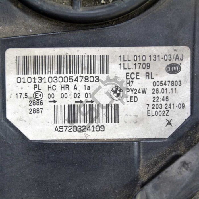 Ляв фар BMW 5 Series (F10, F11)  2010-2016 ID:105606