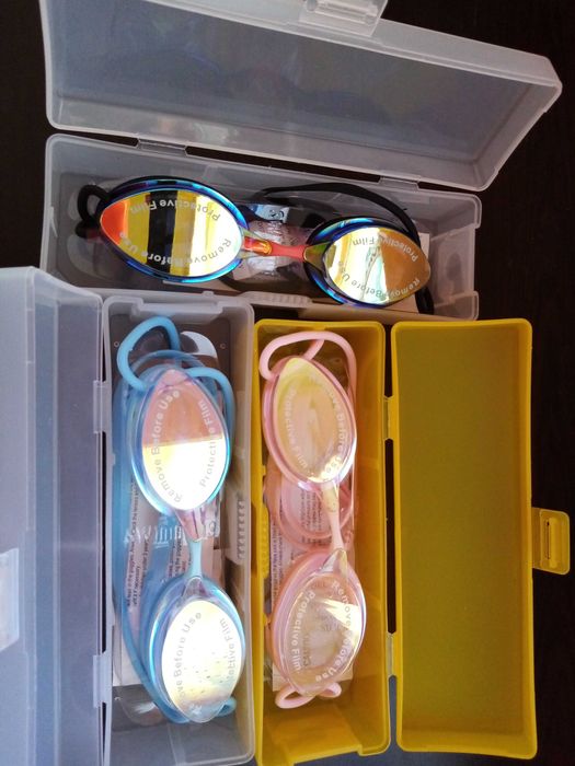 Огледални очила за плуване - отлично качество