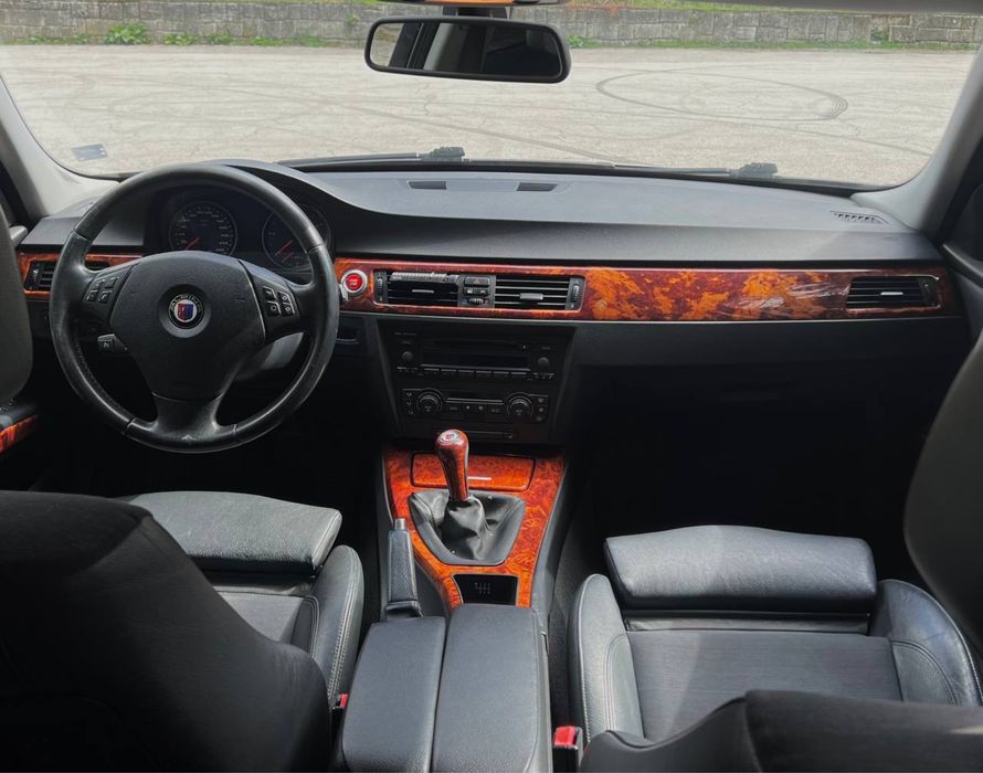 Полукожен салон за  БМВ Е90