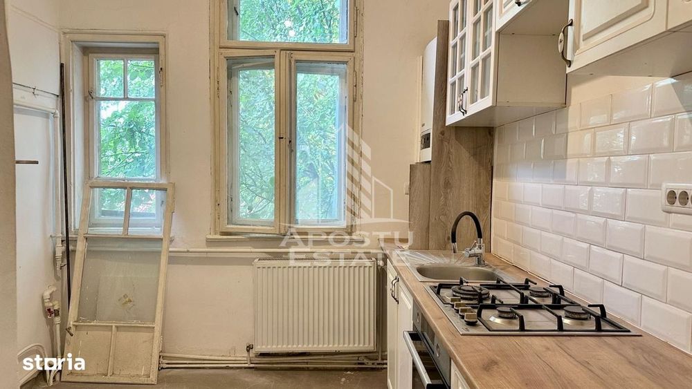 2 camere si boxa, loc de parcare, zona Elisabetin parc Carmen Sylva