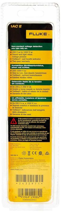 Тестер за напрежение до 1000V, джобен размер Fluke, Германия