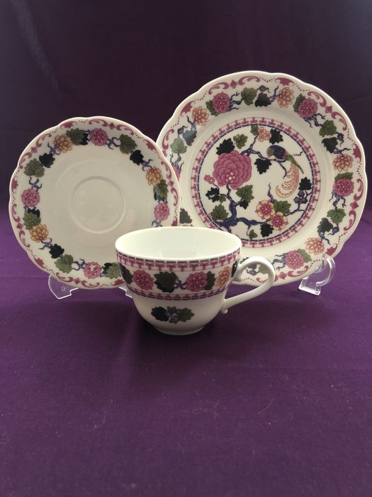 Набор чашки и тарелок ГДР