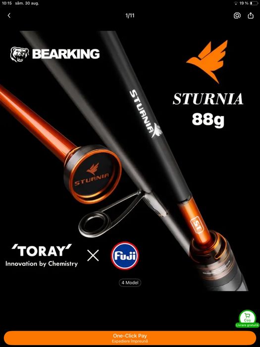 Combo baitcasting bfs